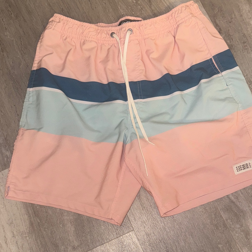 O'neill Pink And Blue Board Shorts